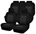 Toyota Corolla ZRE182R 10/2012-05/2018 5Dr Hatch Seat Covers Black