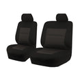 Isuzu D-Max 2012-2016 Single Cab Front Seat Covers Black