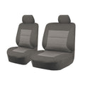 Toyota Landcruiser 70 Series Seat Covers Grey Front Bucket Bench