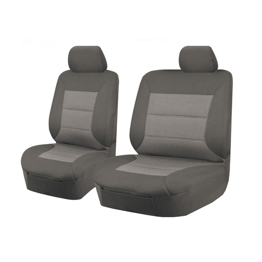 Toyota Landcruiser 70 Series Seat Covers Grey Front Bucket Bench