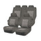 Mitsubishi Outlander ZJ ZK ZL 11/2012-07/2021 Seat Covers Grey