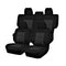 Mitsubishi Pajero NS NT NW NX Seat Covers Black 7 Seater