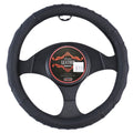 Kentucky Leather Steering Wheel Cover Black