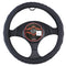 Kentucky Leather Steering Wheel Cover Black