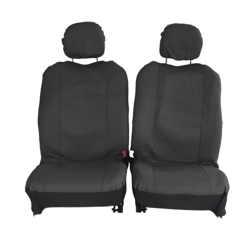Challenger Canvas Seat Covers Mitsubishi Triton Dual Cab 2006-2020