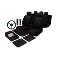 Universal Car Accessories Value Pack Black 80pc