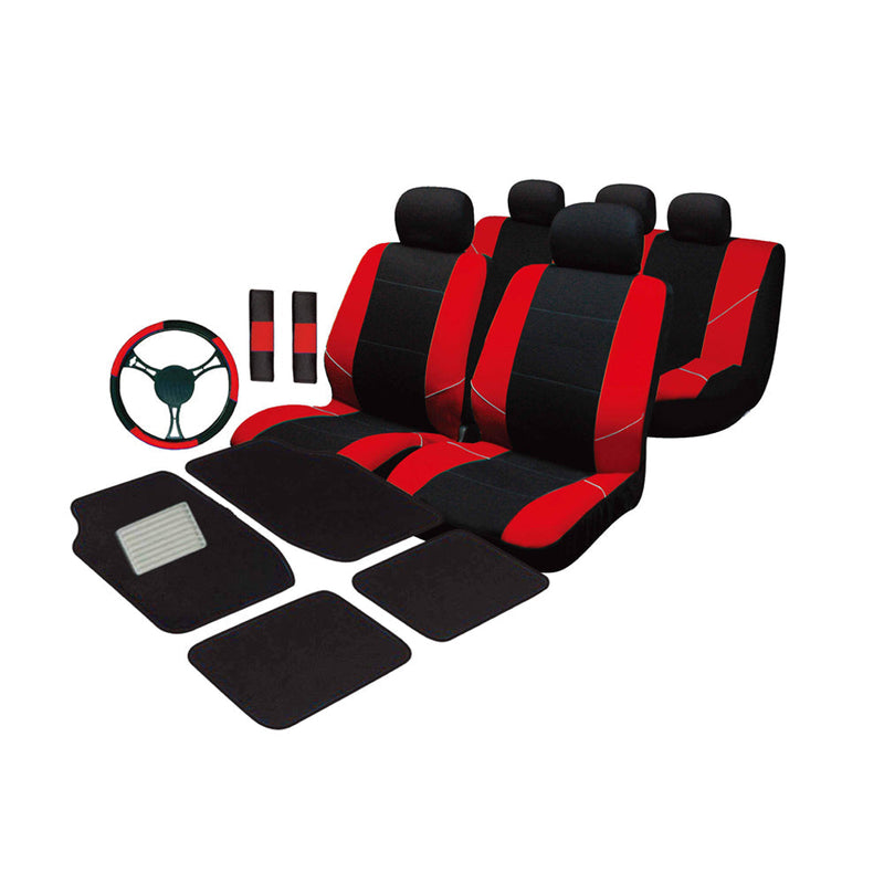 Universal Car Accessories Value Pack Red 80pcs