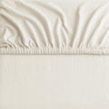 Hotel Quality Fitted sheets - 2 Piece Fitted sheets  -Breathable Bedding - Wrinkle, Fade, Stain Resistant- 26inch/40cm Deep Pocket Fitted Bed Sheet-Wrinkle and Fade Resistant,(Cream White,King Single)