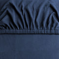 Hotel Quality Fitted sheets - 2 Piece Fitted sheets  -Breathable Bedding - Wrinkle, Fade, Stain Resistant- 26inch/40cm Deep Pocket Fitted Bed Sheet-Wrinkle and Fade Resistant,(Navy,Queen)