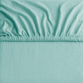 Hotel Quality Fitted sheets - 2 Piece Fitted sheets  -Breathable Bedding - Wrinkle, Fade, Stain Resistant- 26inch/40cm Deep Pocket Fitted Bed Sheet-Wrinkle and Fade Resistant,(Ice blue,Super King)