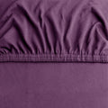 Hotel Quality Fitted sheets - 2 Piece Fitted sheets  -Breathable Bedding - Wrinkle, Fade, Stain Resistant- 26inch/40cm Deep Pocket Fitted Bed Sheet-Wrinkle and Fade Resistant,(Purple,Super King)