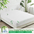 4 Piece Ultra Soft Bamboo Breathable Sheet Set -Hotel 2000TC Breathable Bed Sheets Set with 37 Centimetre Deep Pocket-Breathable Sheets for Hot Sleepers(White,King)