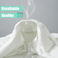 Waterproof Mattress Protector,Breathable Mattress Cover,3D Air Fabric Cooling Bed Pad Cover, Deep Pocket 40cm(King,Green)