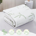 Waterproof Mattress Protector,Breathable Mattress Cover,3D Air Fabric Cooling Bed Pad Cover, Deep Pocket 40cm(King Single,Green)