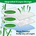 100% Waterproof Queen Mattress Protector, Breathable Mattress Cover Queen Size Bed, 3D Air Fabric Cooling Bed Pad Cover, Deep Pocket 40cm