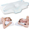 Cervical Neck Pillow for Neck Pain Relief, 2 in 1 Ergonomic Orthopedic Bed Pillow for Sleeping, Memory Foam Pillows for Side, Back & Stomach Sleepers with Removable Pillowcase(White)