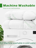 800GSM Mattress Topper Viscose Derived from Bamboo, Thick Pillowtop Fitted Mattress Cover with 45cm Deep Skirt - Machine Washable Hypoallergenic（King Single,Green）