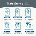 2000TC Hotel Quality Fitted Sheets - 2 Piece Fitted Sheets  -Breathable Bedding - Wrinkle, Fade, Stain Resistant- 16inch/40cm Deep Pocket Fitted Bed Sheets-Wrinkle and Fade Resistant,(Biscay blue,Single)