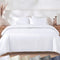 Hotel Soft Microfiber Duvet Cover Set-2000TC Quilt Cover Set & Pillowcases -1 Donna Cover Zipper Closure & 1 x Pillowcases-Breathable Bedding - Wrinkle, Fade, Stain Resistant(White,King)