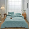 Hotel Soft Microfiber Duvet Cover Set-2000TC Quilt Cover Set & Pillowcases -1 Donna Cover Zipper Closure & 1 x Pillowcases-Breathable Bedding - Wrinkle, Fade, Stain Resistant(Ice Blue,King)