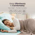 Hotel Quality Fitted Sheet - 1 Piece Fitted Sheet  -Breathable Bedding - Wrinkle, Fade, Stain Resistant- 16inch/40cm Deep Pocket Fitted Bed Sheet-Wrinkle and Fade Resistant,(Ice blue,Queen)
