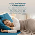 Hotel Quality Fitted Sheet - 1 Piece Fitted Sheet  -Breathable Bedding - Wrinkle, Fade, Stain Resistant- 16inch/40cm Deep Pocket Fitted Bed Sheet-Wrinkle and Fade Resistant,(Biscay blue,Queen)