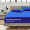 3 Piece Fitted Sheet Set- Fitted Sheet & Pillowcases -Breathable Bedding - Wrinkle, Fade, Stain Resistant- 40cm Deep Pocket Fitted Bed Sheet Set(Royal blue,Double)