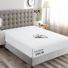 Hotel Quality Fitted Sheet - 1 Piece Fitted Sheet  -Breathable Bedding - Wrinkle, Fade, Stain Resistant- 16inch/40cm Deep Pocket Fitted Bed Sheet-Wrinkle and Fade Resistant,(White,Double)