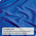 Elegant Comfort Premium Hotel Quality 1-Piece King Flat Sheet, Luxury and Softest 2000 Thread Count Bedding Flat Sheet(King,Royal blue)
