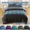 3 Piece Hotel Soft Microfiber Quilt Cover Set-2000TC Duvet/Donna Cover Set & Pillowcases -1 Quilt Cover Zipper Closure & 1 x Pillowcases-Breathable Bedding - Wrinkle, Fade, Stain Resistant(Bohemian,Queen)