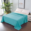 Elegant Comfort Premium Hotel Quality 1-Piece Queen Flat Sheet, Luxury and Softest 2000 Thread Count Bedding Flat Sheet(Queen,Ice blue)