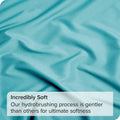 Elegant Comfort Premium Hotel Quality 1-Piece Single Flat Sheet, Luxury and Softest 2000 Thread Count Bedding Flat Sheet(Single,Ice blue)