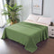 Elegant Comfort Premium Hotel Quality 1-Piece Single Flat Sheet, Luxury and Softest 2000 Thread Count Bedding Flat Sheet(Single,Olive green)