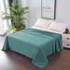 Elegant Comfort Premium Hotel Quality 1-Piece Single Flat Sheet, Luxury and Softest 2000 Thread Count Bedding Flat Sheet(Single,Biscay blue)