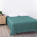 Elegant Comfort Premium Hotel Quality 1-Piece Single Flat Sheet, Luxury and Softest 2000 Thread Count Bedding Flat Sheet(Single,Biscay blue)