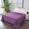 Elegant Comfort Premium Hotel Quality 1-Piece Single Flat Sheet, Luxury and Softest 2000 Thread Count Bedding Flat Sheet(Single,Purple)