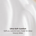 Silk Pillowcase for Hair and Skin Mulberry Silk Pillowcase Soft Breathable Smooth Both Sided Natural Silk Pillowcase with Envelope pocket Beauty Sleep Silk Pillow Case for Gift (2 Pack, Standard, White)