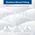 1000GSM Mattress Topper Viscose Derived from Bamboo, Thick Pillowtop Fitted Mattress Cover with 45cm Deep Skirt - Machine Washable Hypoallergenic（King Single,Black）