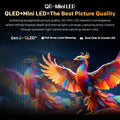 SKYWORTH 75X6600H QD-Mini LED 4K Smart TV, Matte Anti-Glare Display, 120Hz Turbo Mode, AI 4K Upscaling, AI Color Enhancement，Google TV, Dolby Atmos+Dolby Vision, 30W Speakers，HDMI2.1