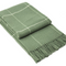 Brighton Throw - 100% NZ Wool - Sage Striped