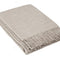 Cambridge Throw - 100% NZ Wool -  Silver