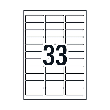 AVERY Laser Label QP L7157 33Up Pack of 100