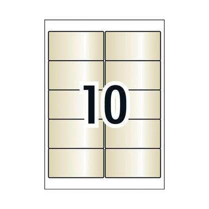 AVERY LaserLabel L7113 8mm 10Up Pack of 10