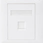 ASTROTEK CAT5e RJ45 Wall Face Plate 86x86mm 1 Port Socket Kit