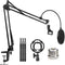 Microphone Radio Broadcasting Stand with 3/8
