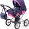 Baby Doll City Star Pram in Polka Dots, Blue and Pink