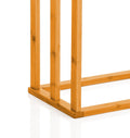 CARLA HOME Bamboo Towel Bar Holder Rack 3-Tier Free Standing for Bathroom. Towel Racks. Towel Rail Bathroom Accessory. Shower Hand Dish Towel. Towel Holder. Hand Towel Bar (Standard)