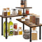 3-Tier Wooden Corner Shelf Kitchen Spice Rack Organiser Home Storage & Organisation