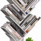 CARLA HOME 5-Tier Tree Bookshelf Storage Rack for Home Office or Bedroom (White)
