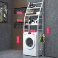 CARLA HOME 3-Tier Over Washing Machine Storage Rack for Laundry Room Space Saving, Towels, Detergent & Bathroom Essentials